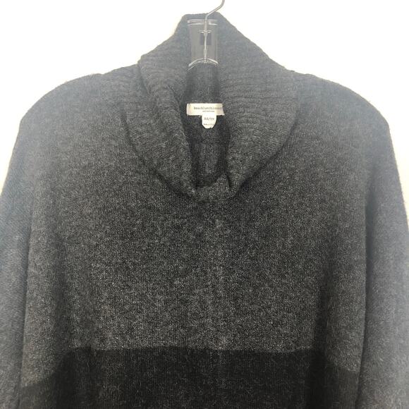 Beach Lunch Lounge Cowl Neck Color Block Sweater Size XS Oversized Fit - Picture 3 of 12